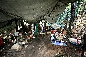 Artillery unit of 128th Brigade in Zaporizhzhia direction