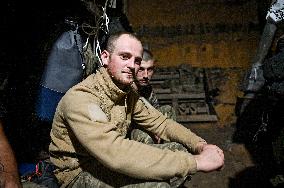 Artillery unit of 128th Brigade in Zaporizhzhia direction