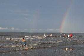 CHINA-GUANGXI-DONGXING-JINTAN BEACH (CN)