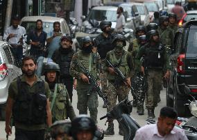 Security Forces on High Alert ahead of India's 77th Independence Day