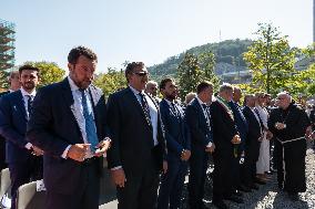 Commemorations Of The Morandi Bridge Collapse