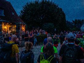 The "Death March" Was Held In Bornem, Belgium.