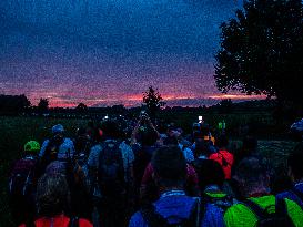 The "Death March" Was Held In Bornem, Belgium.