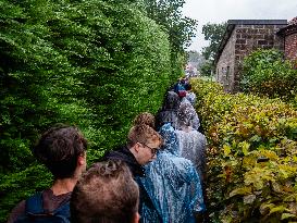 The "Death March" Was Held In Bornem, Belgium.