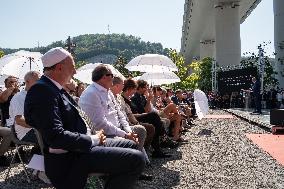 Commemorations Of The Morandi Bridge Collapse