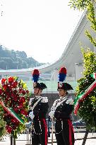 Commemorations Of The Morandi Bridge Collapse