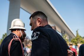 Commemorations Of The Morandi Bridge Collapse