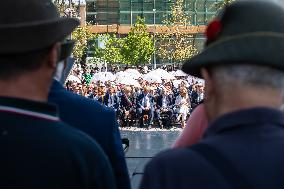 Commemorations Of The Morandi Bridge Collapse