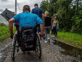 The "Death March" Was Held In Bornem, Belgium.