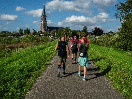 The "Death March" Was Held In Bornem, Belgium.