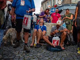 The "Death March" Was Held In Bornem, Belgium.