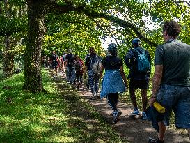 The "Death March" Was Held In Bornem, Belgium.