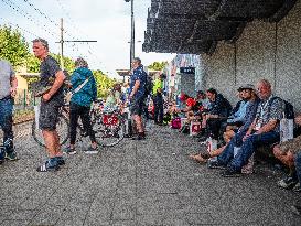 The "Death March" Was Held In Bornem, Belgium.