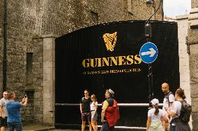 Guinness Brewery In Dublin, Ireland