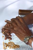 Tamil Catholics Take Part In The Feast Of Our Lady Of Madhu