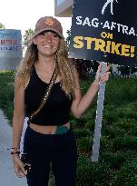 SAG-Aftra And The WGA Picket At Netflix Offices - LA