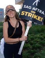 SAG-Aftra And The WGA Picket At Netflix Offices - LA
