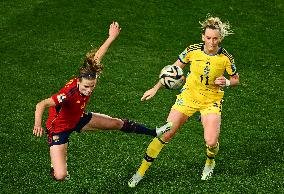 (SP)NEW ZEALAND-AUCKLAND-2023 FIFA WOMEN'S WORLD CUP-SEMIFINAL-ESP VS SWE