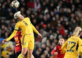 (SP)NEW ZEALAND-AUCKLAND-2023 FIFA WOMEN'S WORLD CUP-SEMIFINAL-ESP VS SWE