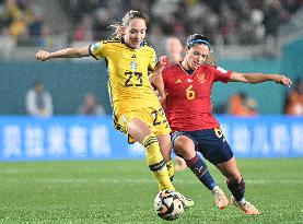 (SP)NEW ZEALAND-AUCKLAND-2023 FIFA WOMEN'S WORLD CUP-SEMIFINAL-ESP VS SWE