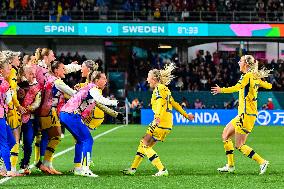 (SP)NEW ZEALAND-AUCKLAND-2023 FIFA WOMEN'S WORLD CUP-SEMIFINAL-ESP VS SWE
