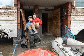 RUSSIA-USSURIYSK-TYPHOON-FLOOD