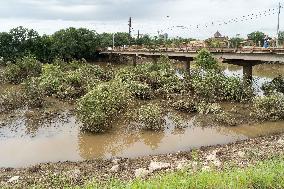 RUSSIA-USSURIYSK-TYPHOON-FLOOD