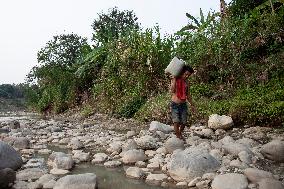 The El Nino Phenomenon Causes Extreme Drought In Indonesia