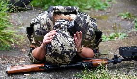 Training in national resistance for civilians in Kyiv Region