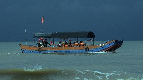 CHINA-GUANGXI-DONGXING-JINTAN BEACH (CN)