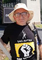 Celebs Join SAG-WGA Strike - LA