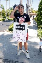 Celebs Join SAG-WGA Strike - LA