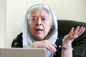 Afghan women's rights activist Mahbouba Seraj