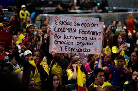 Colombians Receive Womens Football Team After Womens World Cup 2023 - Australia And New Zealand
