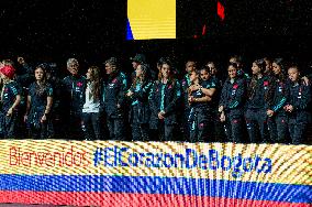 Colombians Receive Womens Football Team After Womens World Cup 2023 - Australia And New Zealand