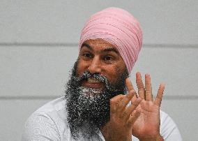 Singh Spotlights NDP's Dental Care Achievements During Edmonton Visit