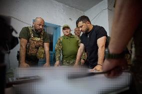 Zelensky Visits Zaporizhzhia Region