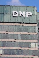 DNP's exterior, logo, and signage