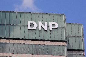 DNP's exterior, logo, and signage