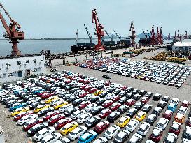 Vehicles Shipment Export Growth in China