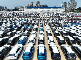 Vehicles Shipment Export Growth in China