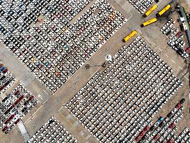 Vehicles Shipment Export Growth in China