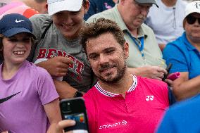 Wawrinka Vs. Nakashimi: Western & Southern Open First Round