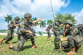 SWAT Conduct An Anti-terrorism Drill in Nanning, China