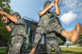 SWAT Conduct An Anti-terrorism Drill in Nanning, China