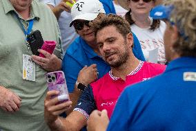 Wawrinka Vs. Nakashimi: Western & Southern Open First Round