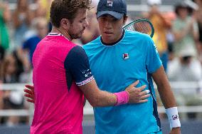 Wawrinka Vs. Nakashimi: Western & Southern Open First Round