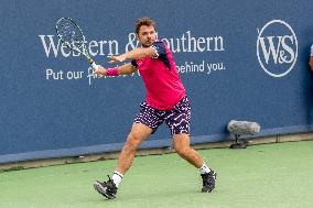 Wawrinka Vs. Nakashimi: Western & Southern Open First Round