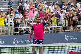 Wawrinka Vs. Nakashimi: Western & Southern Open First Round