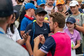 Wawrinka Vs. Nakashimi: Western & Southern Open First Round